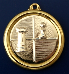 Medalj 3323 schack 8