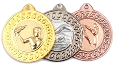 Medalj 40 mm med idrottsmotiv